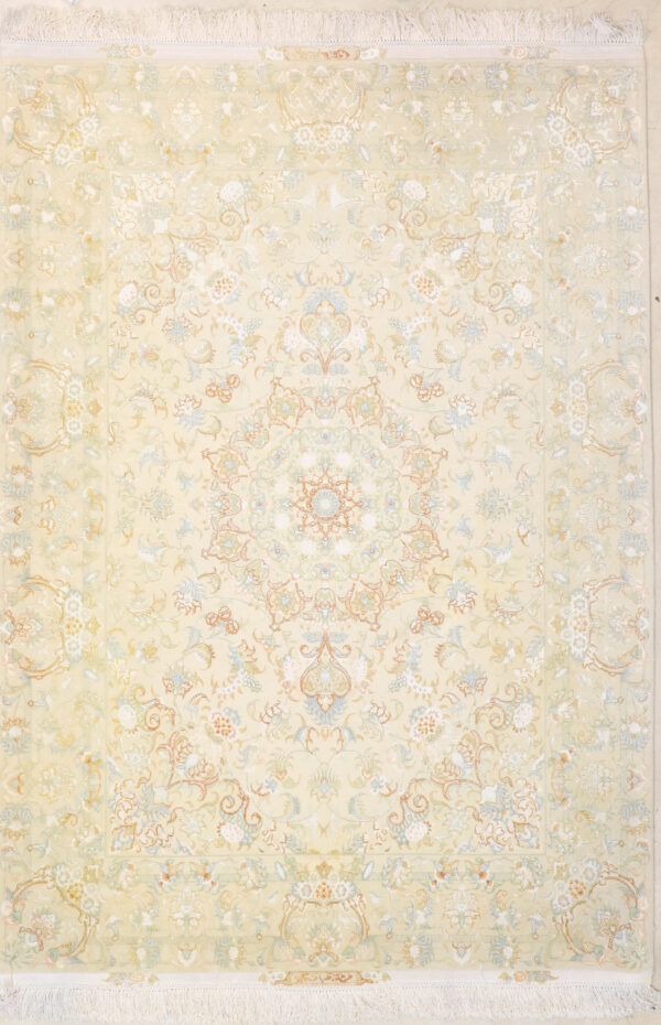 Signed Silk+Wool Tabriz