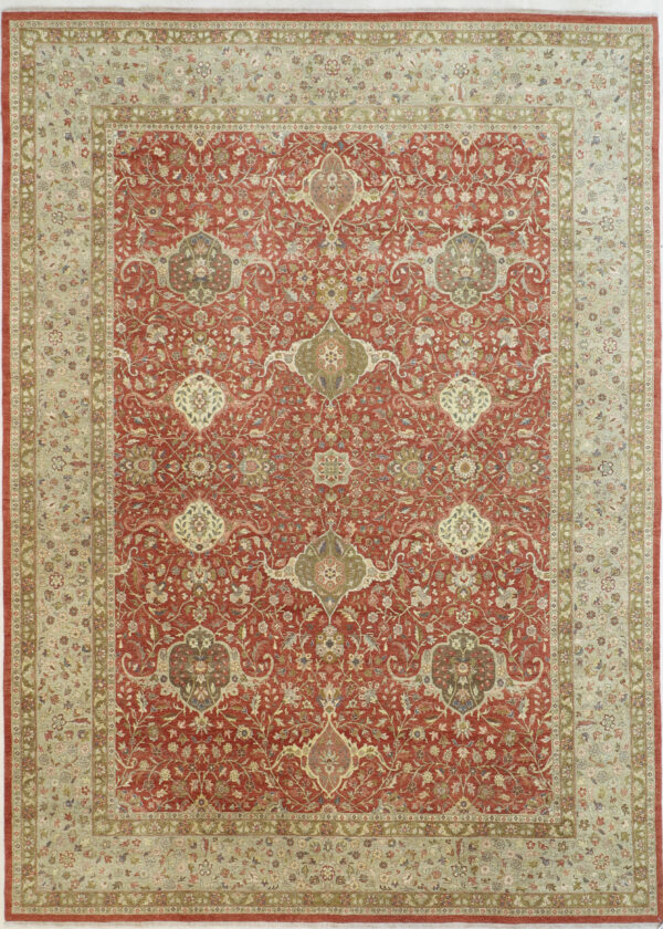 Wool Tabriz Design