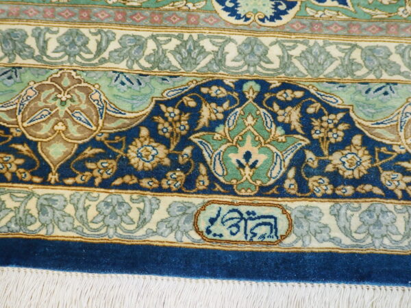 100% Silk Signed Olyee Qum - Image 2